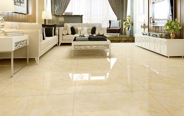 Living room floor tiles
