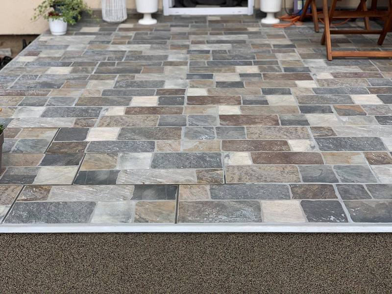 Balcony tiling